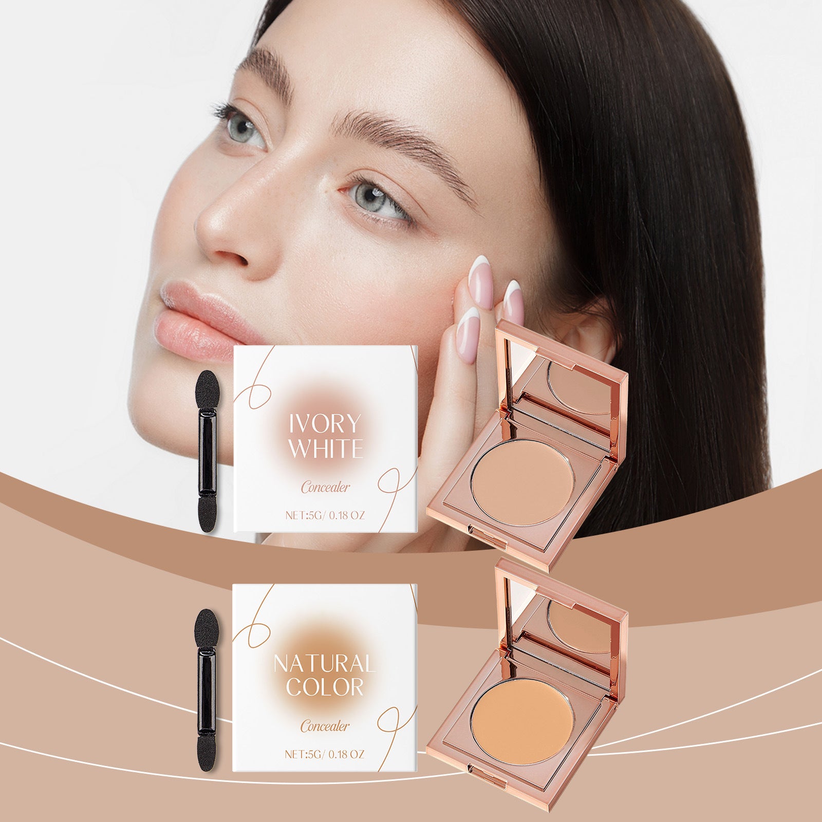 El-Bluché Color Cream Concealer Palette